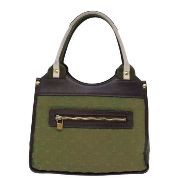 LOUIS VUITTON Monogram Mini Sac Catline Hand Bag TST Khaki M92327 LV Auth 76028 - Picture 1 of 15